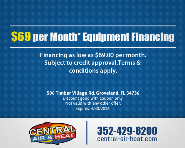 $69 per Month Equipment Financing