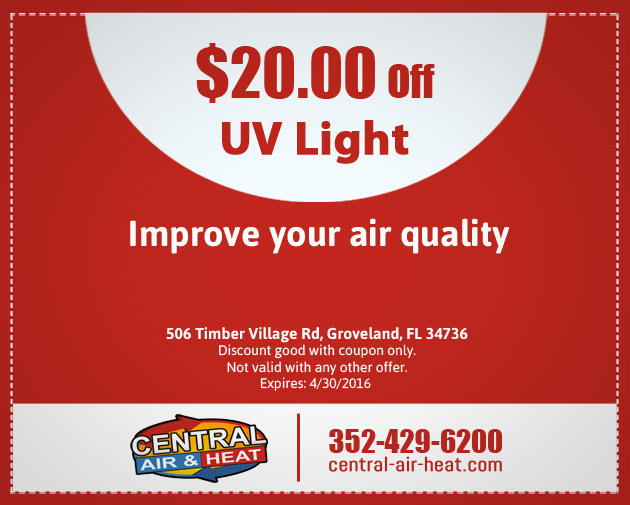 $20.00 Off UV Light